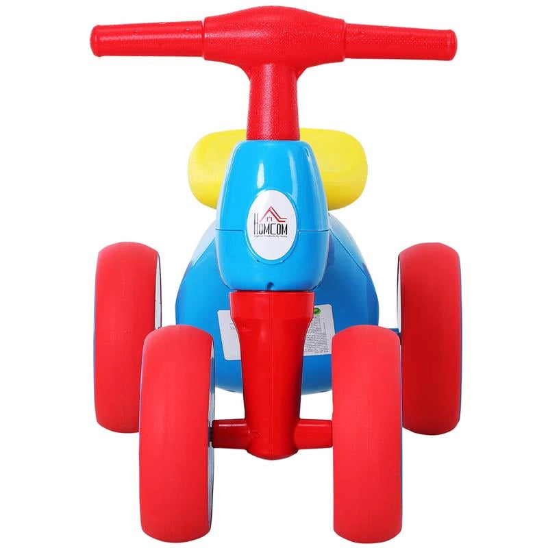 BICICLETTA SENZA PEDALI PER BAMBINI DA 18 A 36 MESI ROSSO BLU GIALLO
