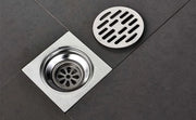 Risegno per drenaggio pavimento doccia tubo 100x100 mm, rubinetto per drenaggio doccia con sensore di odore, drenaggio pavimento, drenaggio doccia, copertura per doccia, bagno, toilette, balcone