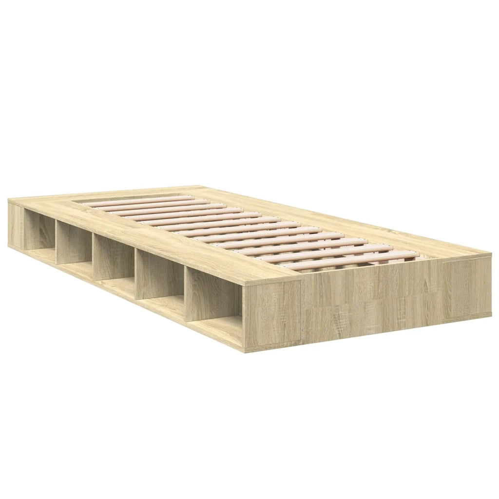 Telaio del letto con storage Rovere Sonoma 80 x 200 cm 3429550