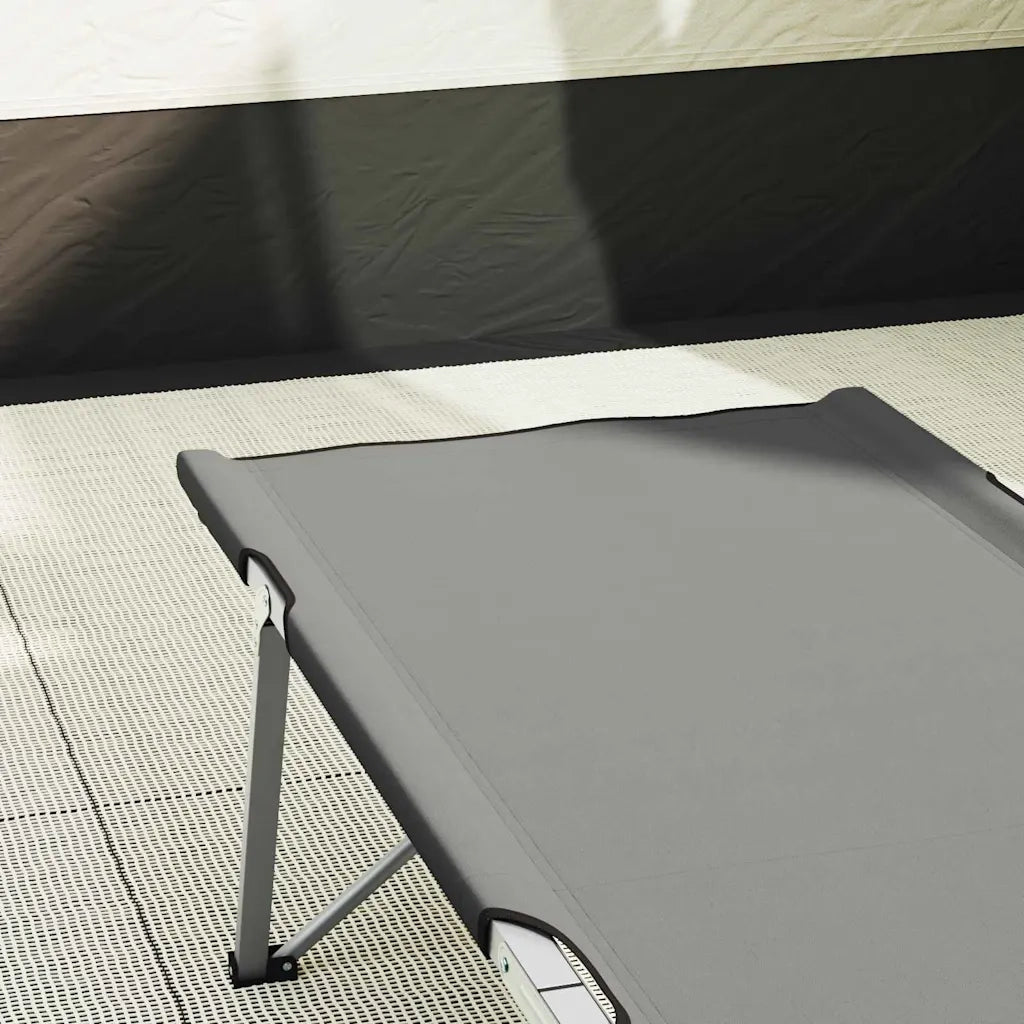 Letto da campeggio pieghevole Grigio 194 x 62,5 x 42,5 cm CFW3503840