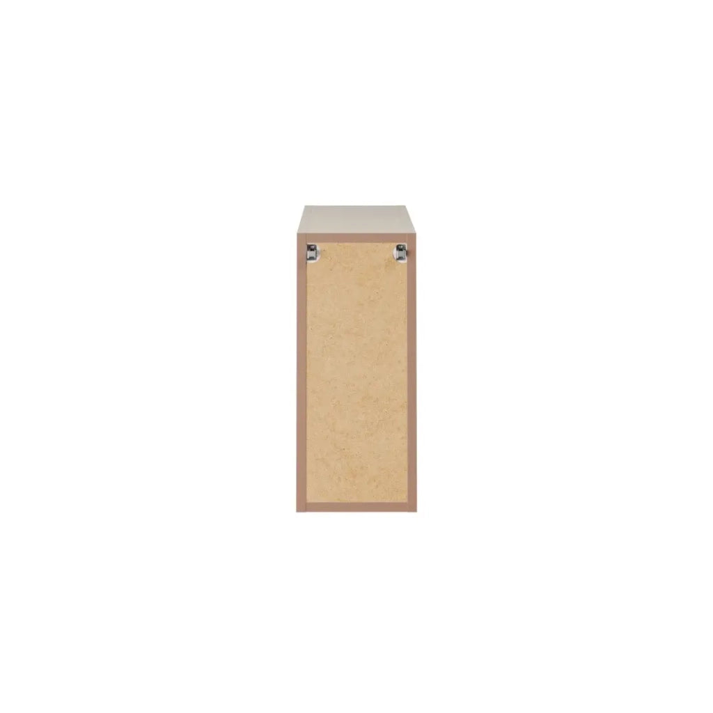 Mobile da parete BRAZZA – Aperto – Colore marrone congo – L20 x H57 cm – Da appendere