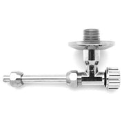 KIT RUBINETTO D'ARRESTO CROMO PER CASSETTA CORALLO 3- 1/2 x 10- VALSI- pezzi 1