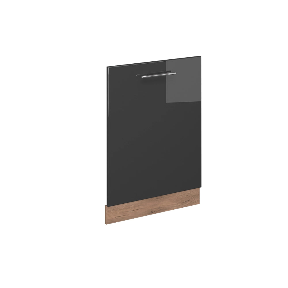 Vicco Pannello frontale della lavastoviglie Antracite lucido 60 cm senza piano di lavoro