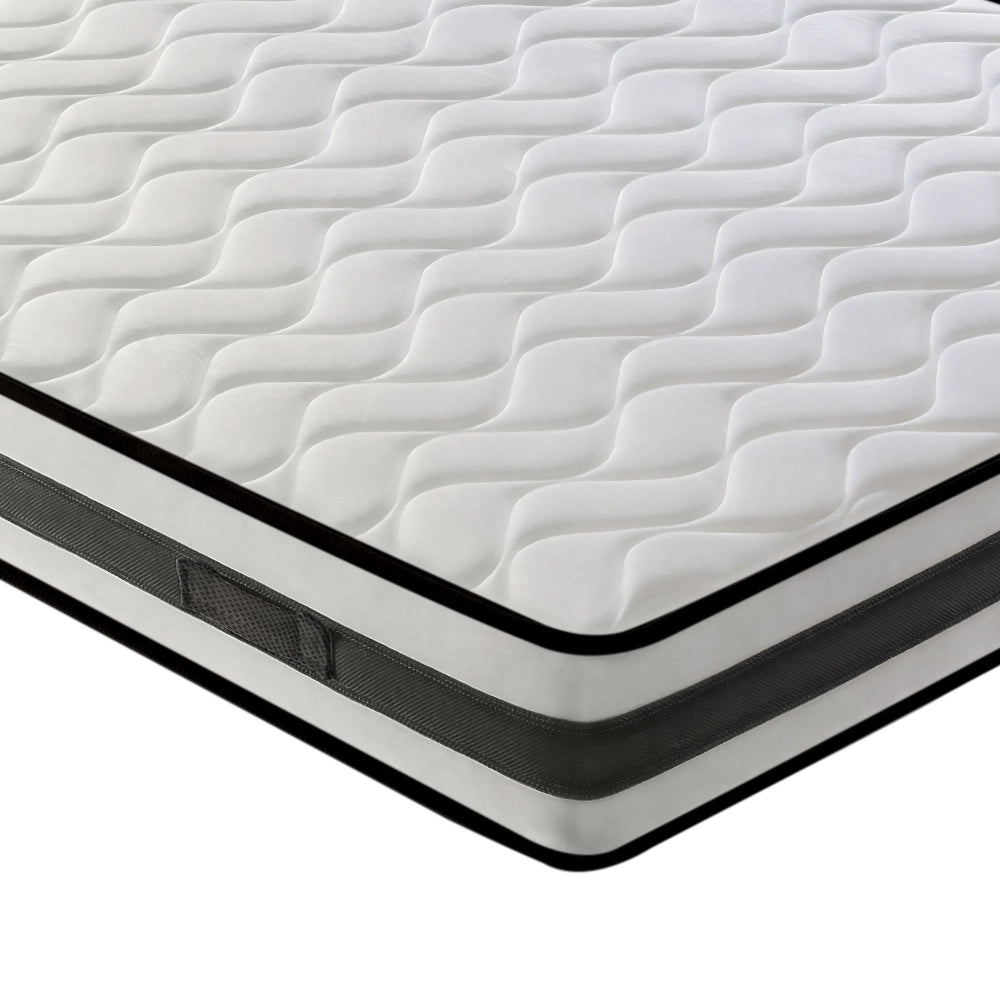 Materasso Piazza e Mezza 140x190 in waterfoam - Alto 20 cm - ortopedico - lato estate/inverno - 13 Zone di Comfort - Alta traspirabilità 