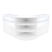 Set Banconi Andromeda LED LM60 + 2 C900 – Vetro, Chiavi, Bianco