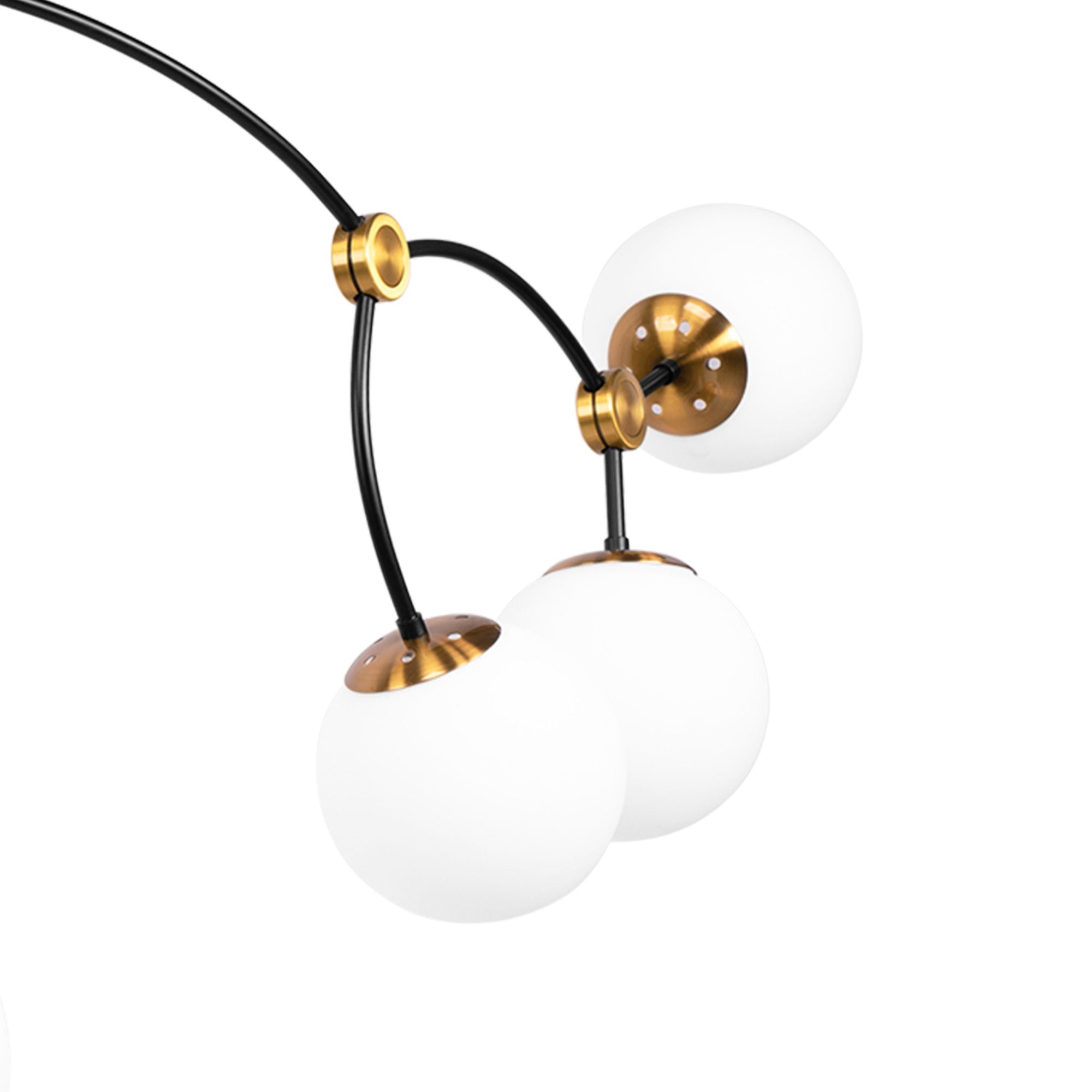 Lampada Da Soffitto Black Mat APP1673-8CP