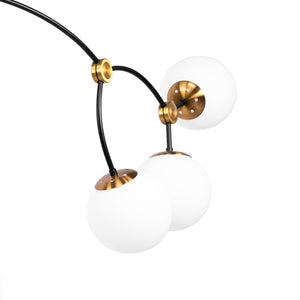 Lampada Da Soffitto Black Mat APP1673-8CP