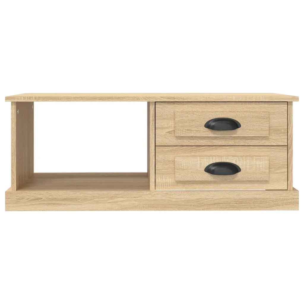 Tavolino da Salotto-Tavolino da soggiorno-Tavolo Rovere Sonoma 90x50x35 cm Legno Multistrato
