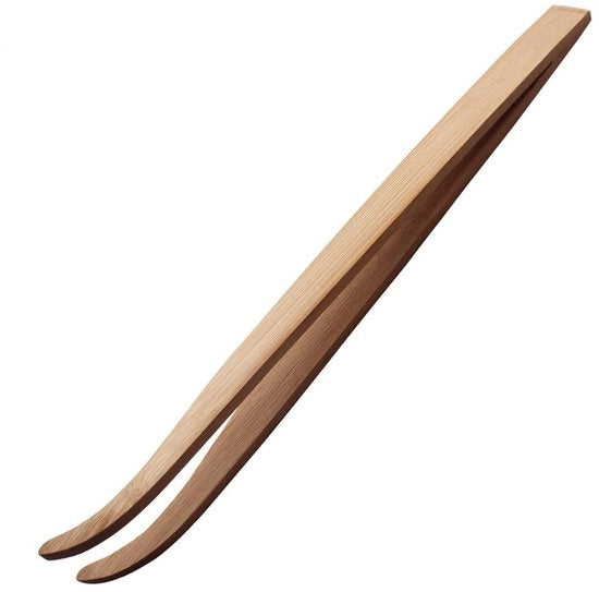 Tang per alimentazione rettili in bambù 28 cm - clip per alimentazione rettili - alimentatore per lucertole - sostenibile - non tossico - estremità curve - tang per alimentazione