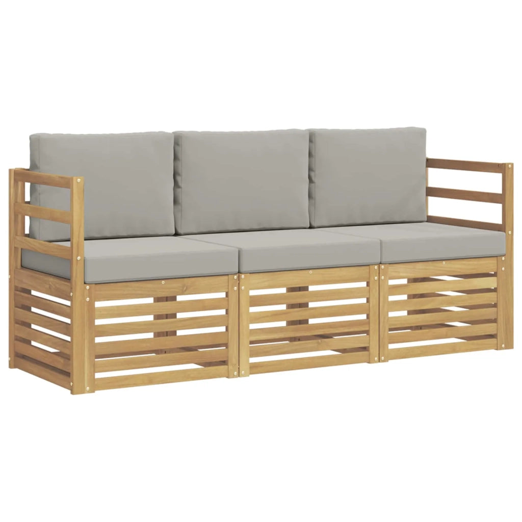 Set divani Legno di Acacia Massello 3391296