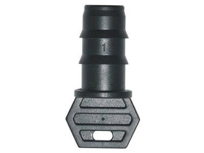 60 PZ TAPPI DI FINE LINEA DA 1/2" IRRIGAZIONE GIARDINAGGIO AGRICOLTURA TUBI