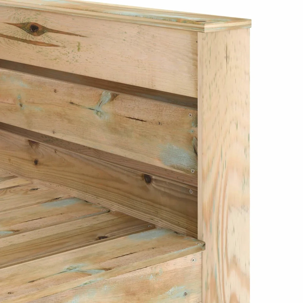 Set Divani da Giardino su Pallet 2 pz Legno di Pino Impregnato  cod mxl 66258