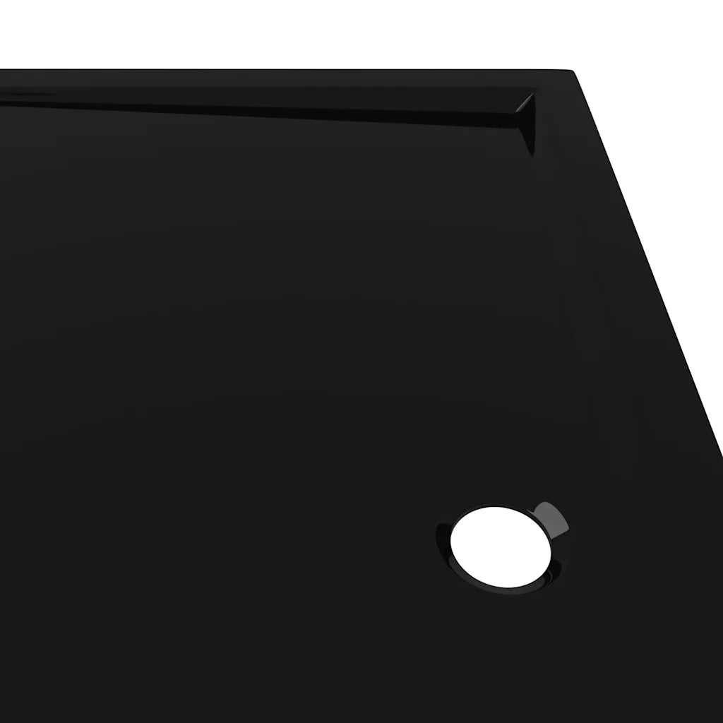 Piatto Doccia in ABS Rettangolare Nero 80x120 cm CFW3151464