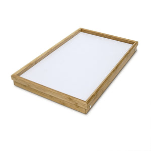 Vassoio da letto piccolo tavolo da colazione in bambù 52 cm 4313031