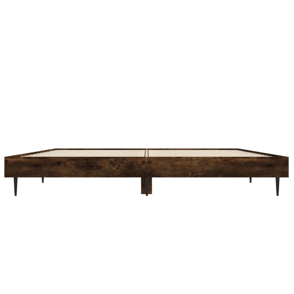 Giroletto senza Materasso Rovere Fumo 120x190 cm in Truciolato 832298