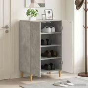 Mobile per scarpe ARNHEM 59,5 x 39,5 x 90 cm Grigio Cemento 896648
