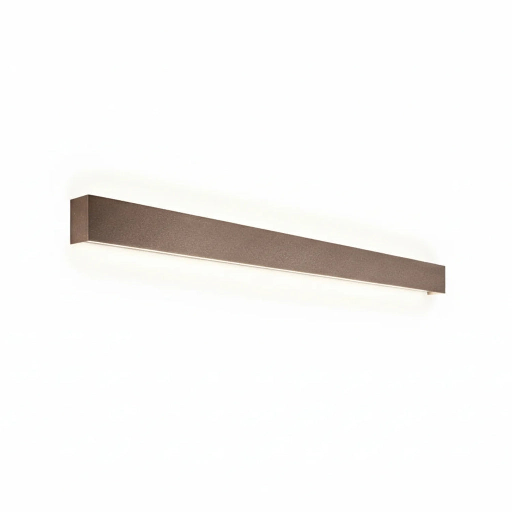 Applique Minimal Rummo Metallo Marrone Metalizzato Led 14W 3000K