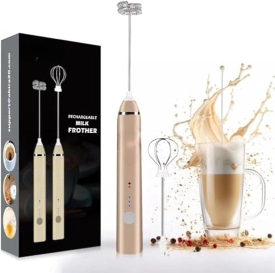 Schiacciatrice di Latte Elettrica in Beige