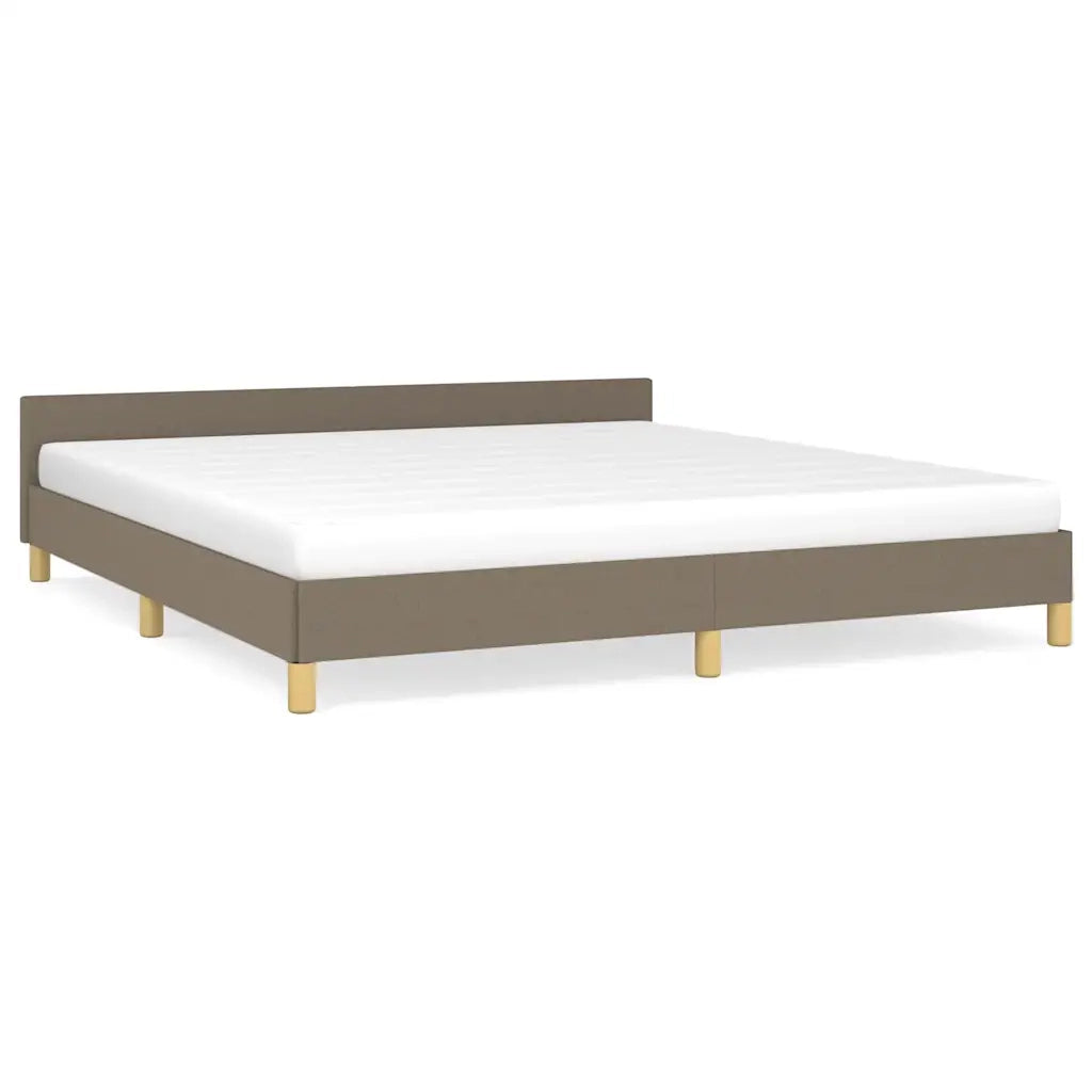 Giroletto senza Materasso Tortora 180x200 cm in Tessuto 347435