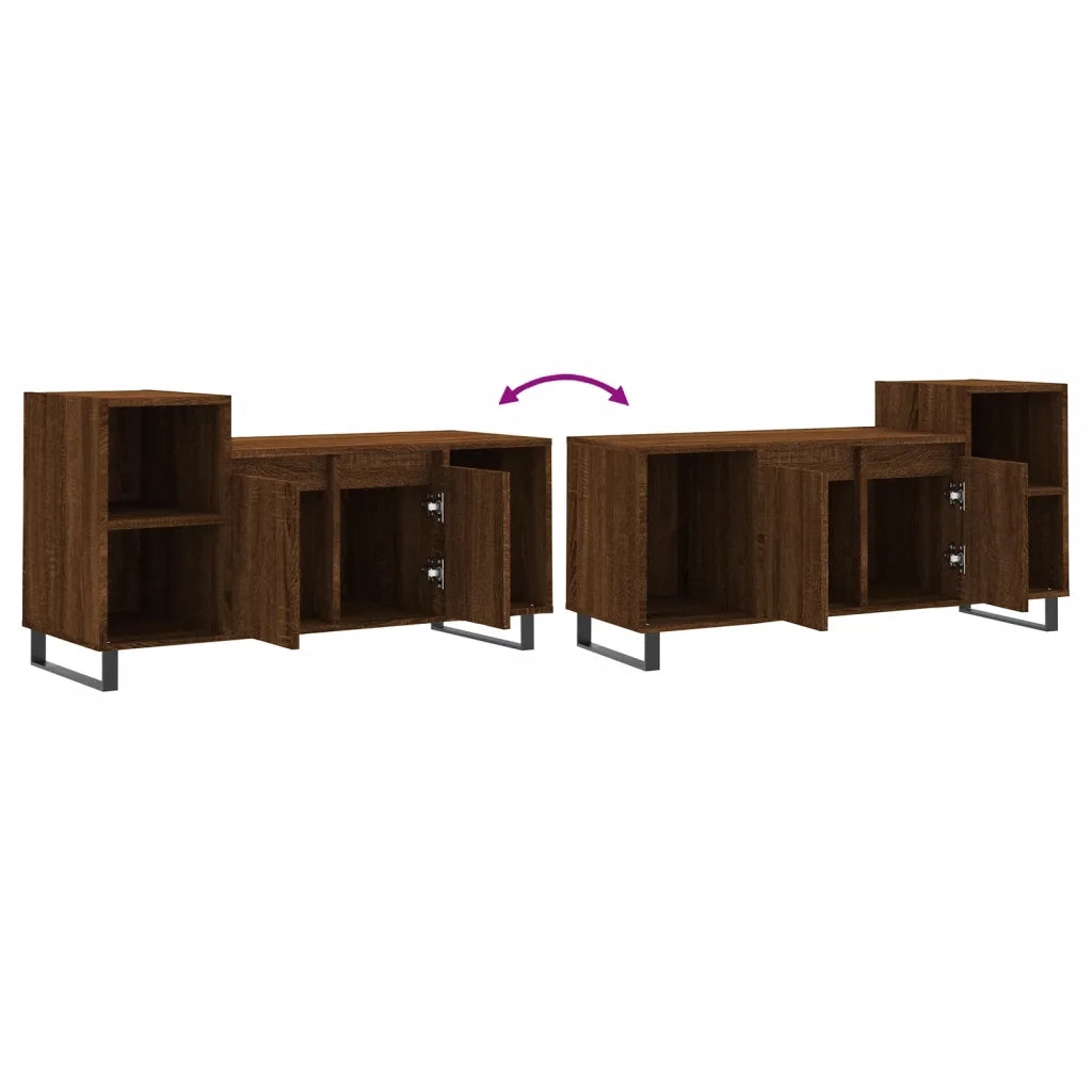 Mobile TV | Armadietto TV | Mobile Porta TV Rovere Marrone 100x35x55 cm in Legno Multistrato