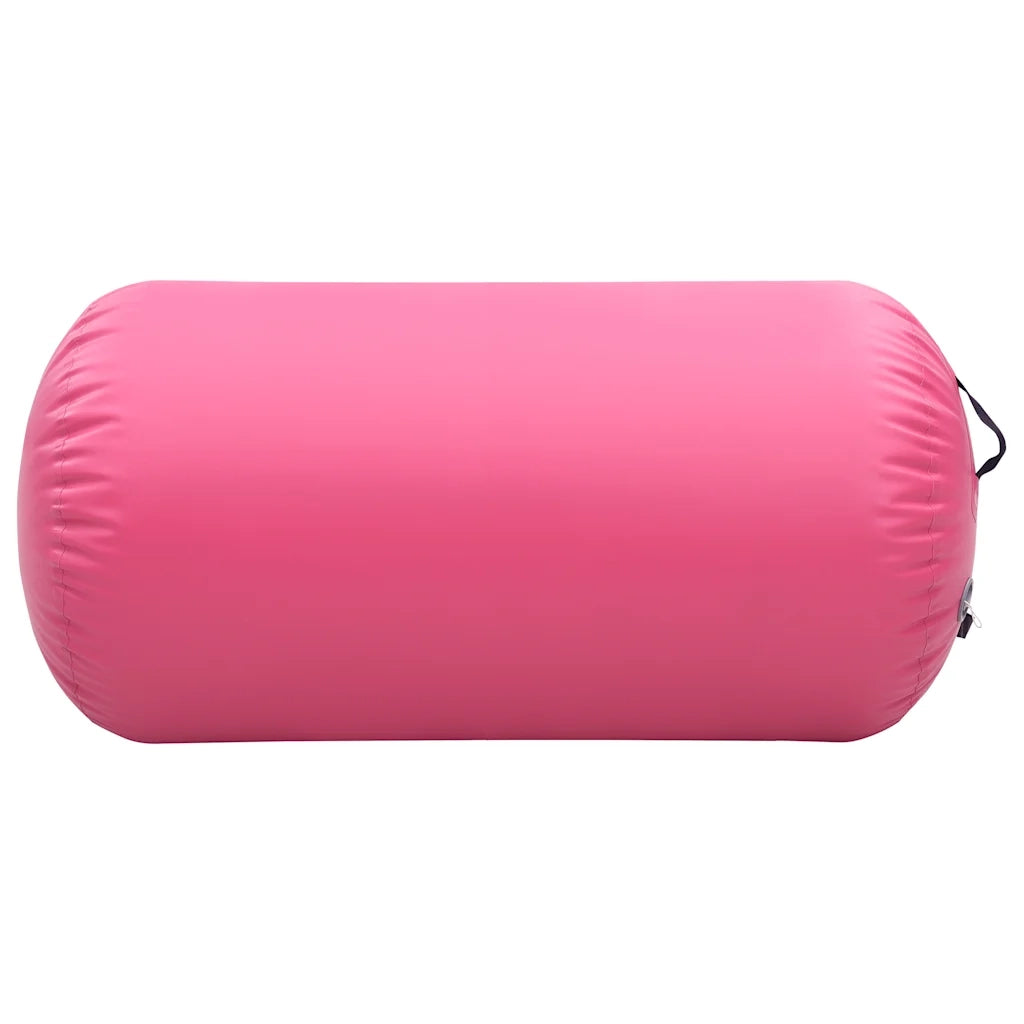 Rotolo da Ginnastica Gonfiabile con Pompa 120x90 cm in PVC Rosacod mxl 129328