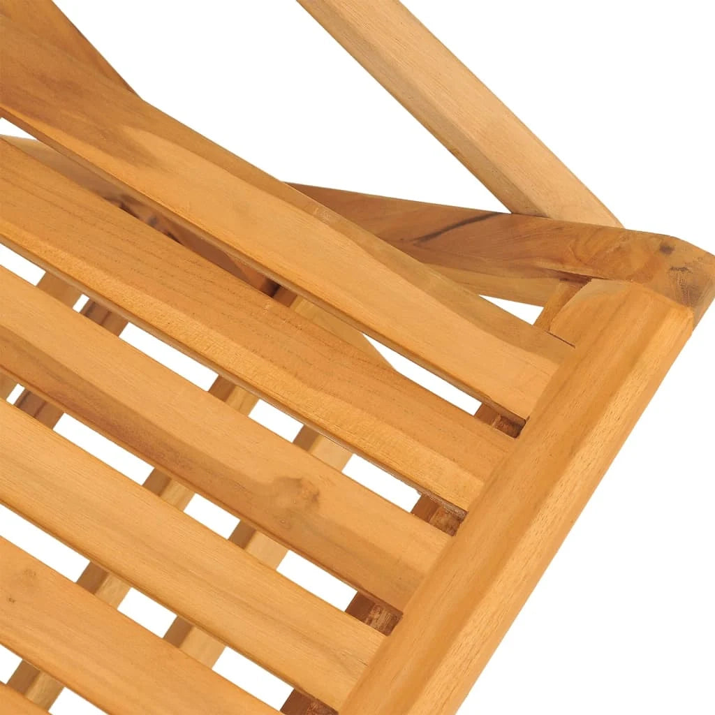 Set da pranzo da esterno 5 pezzi mobili da giardino legno massello di teak 02_0014304