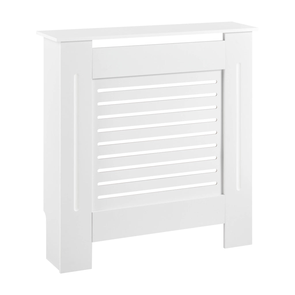 Copritermosifone Charleston Mobile Copri Radiatore Larghezza 112 cm - Bianco [en.casa]