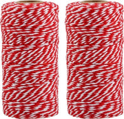 Tessuto per cucina - 2 pezzi - 100 m/rotolo - Tessuto per cucina - Tessuto per rollata - Tessuto di cotone per panetteria - Tessuto per legatura - Accessori BBQ - Set di rete per carne - Rete per rollata / Tessuto per legatura
