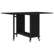 Tavolo da Pranzo | Tavolo da cucina pieghevole con ruote 130 x 80 x 76,5 cm