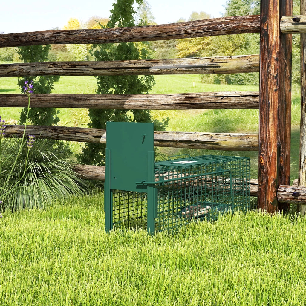 Gabbia per animali nocivi ¨C zephmum ¨C verde 60x18x20 cm