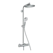 Hansgrohe 27267000 Crometta S Colonna Doccia Termostatica Soffione 240 mm Doccetta 2 Getti colore Cromo
