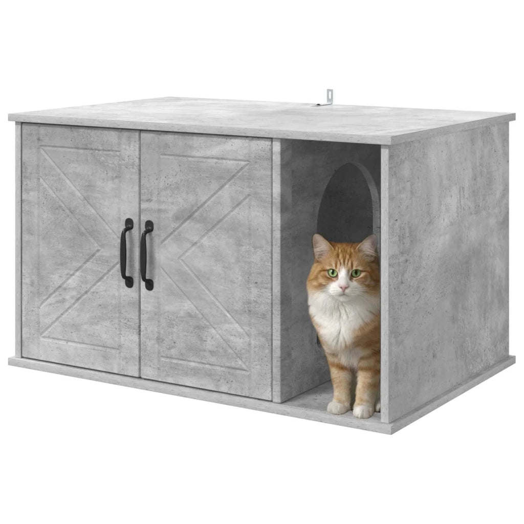Casa per Gatti Calcestruzzo 85 x 55 x 50 cm Legno multistrato 8000737