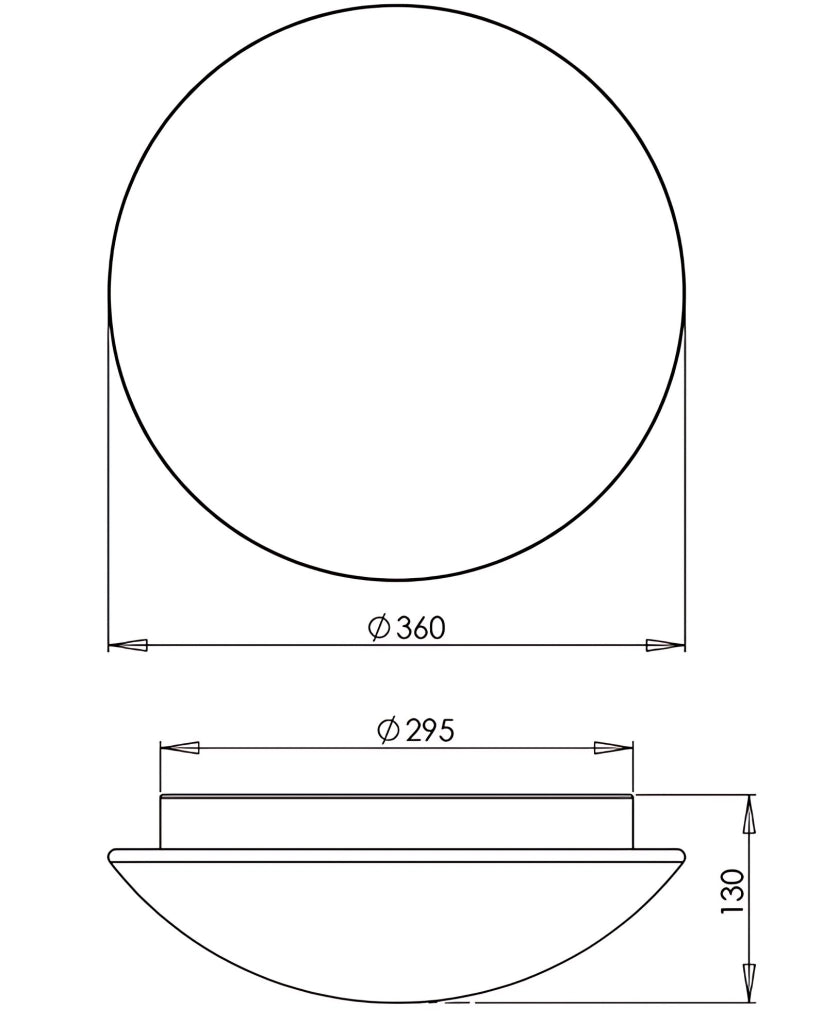 Pandora Plafoniera in metallo e vetro soffiato con sensore di movimento integrato, attacco E27 2x40W, colore Bianco, codice articolo 3222-65-102