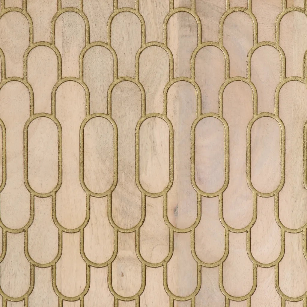 Mobile da Bagno 38x33x160 cm in Legno Massello di Mango 358270
