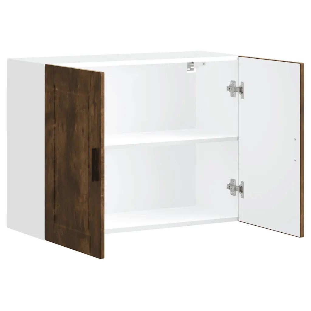 Pensile da Cucina | Mobile da Cucina Porto Rovere Fumo in Legno Multistrato