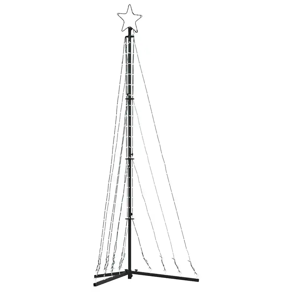 Albero di Natale a LED 339 LED Bianco Freddo 182 cm 3307646