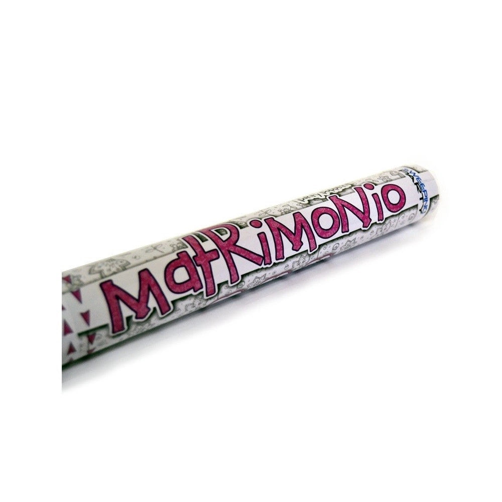 Trade Shop - Confezione 12 Pezzi Sparacoriandoli Matrimonio Matrimoni 60 Cm Party Popper -