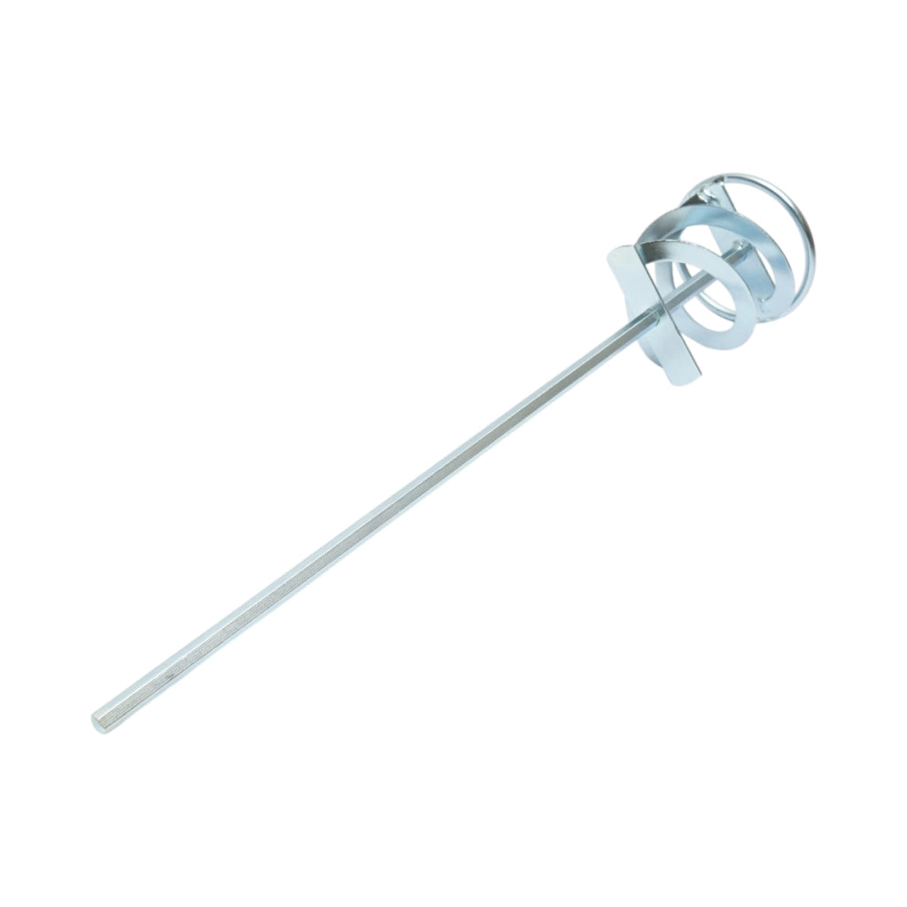 Paletta turbo miscelatrice Breckner Germany – 400x80 mm con tija esagonale da 8 mm