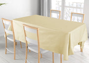 Tovaglia Cucina Soggiorno Tinta Unita Lurex Modello Joychrist - 140x240cm - Oro