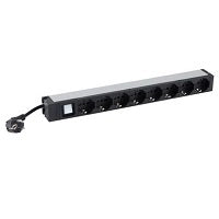 Pdu - pdu 8 prese schuko bipasso e int luminoso - LG-C915308CL