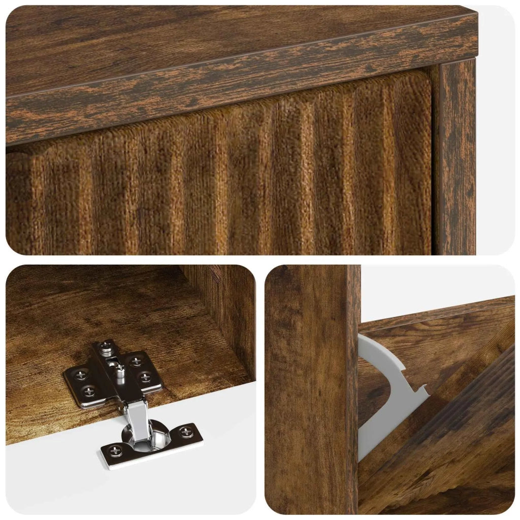 Mobile per scarpe ARNHEM 78 x 24 x 103 cm Legno ingegnerizzato 896660