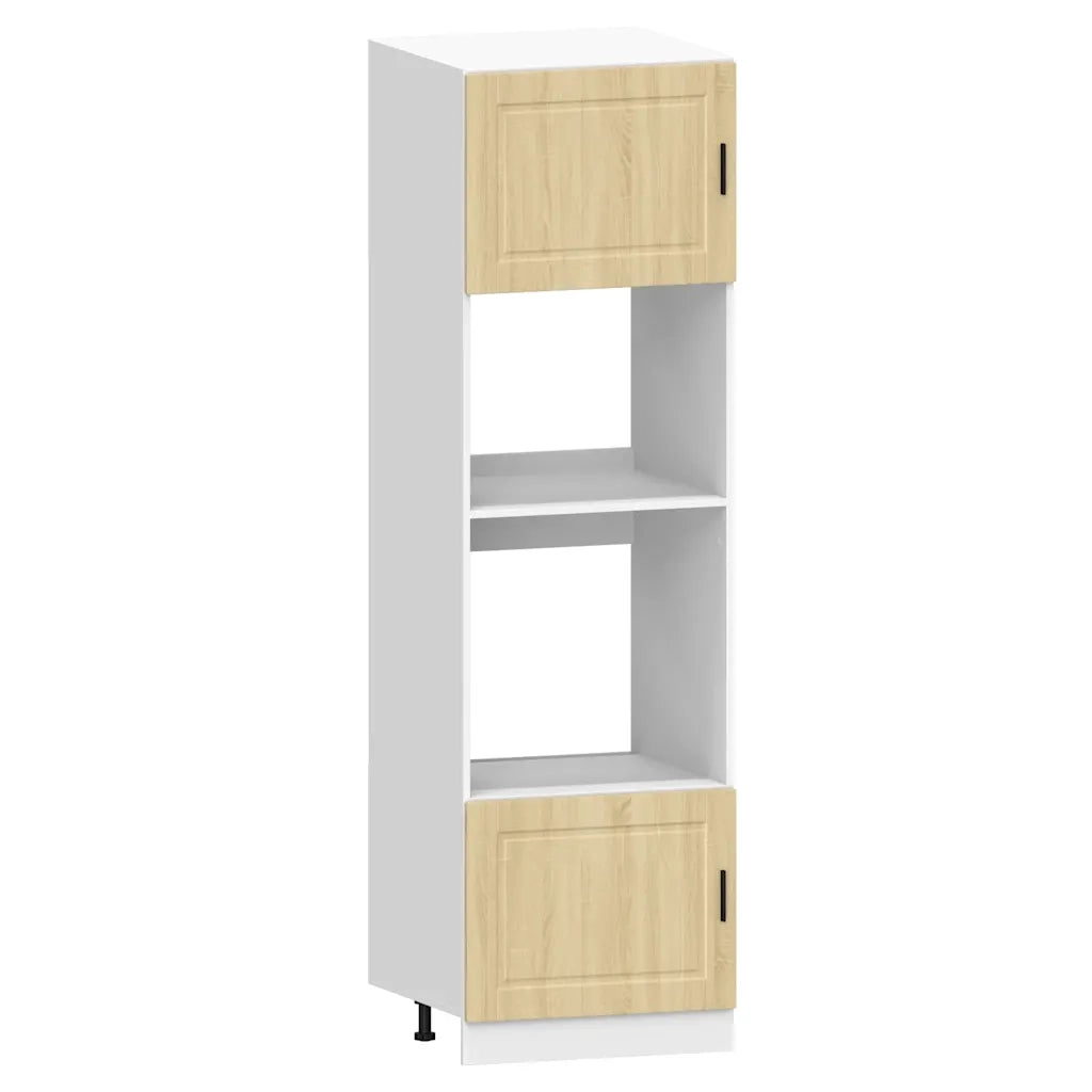 Set Mobili da Cucina 7 pz Kalmar Rovere Sonoma in Truciolato