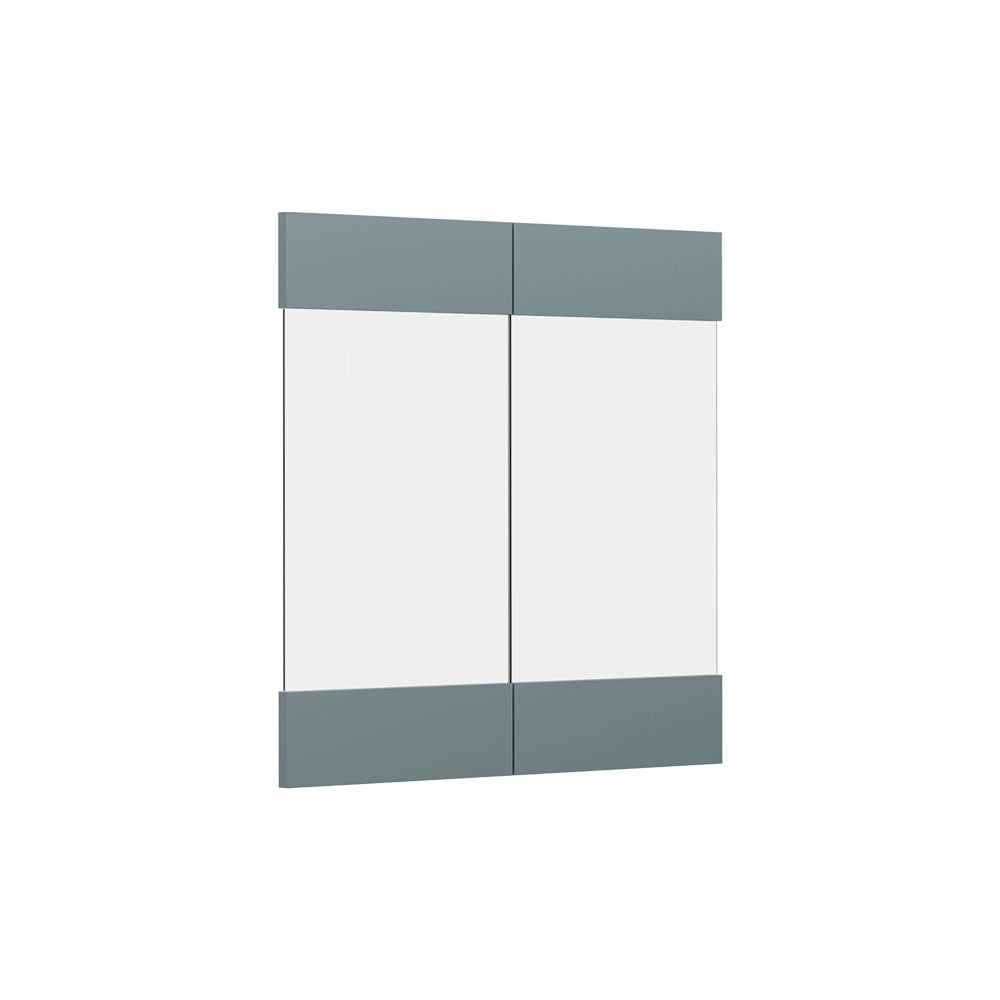 Vicco Frontale cucina Grigio-blu 59.2 x 59 cm frontale del mobile per pensile con vetro