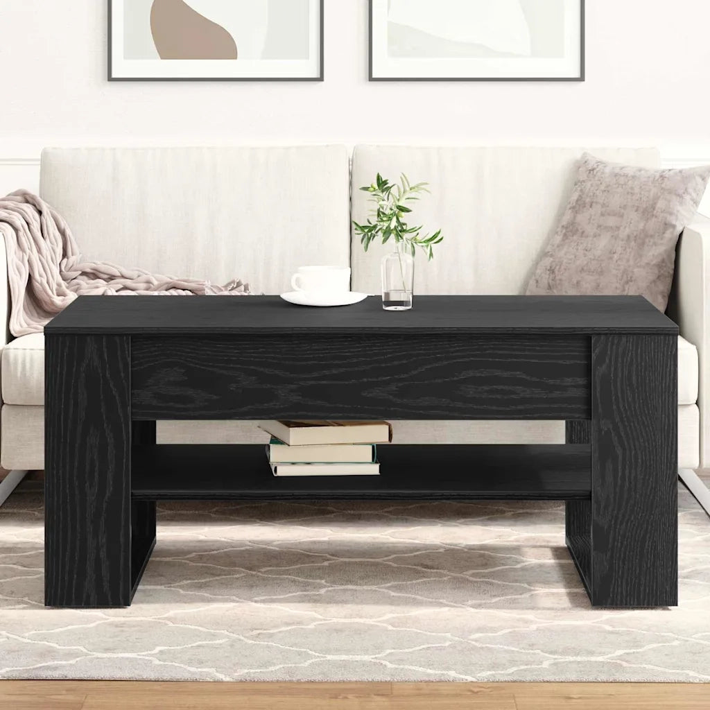 Tavolino da salotto Rovere Nero 102 x 55 x 45 cm 862729