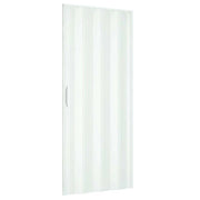 Porta a soffietto da interno in kit in PVC Bianca 82x220 cm mod. Simona