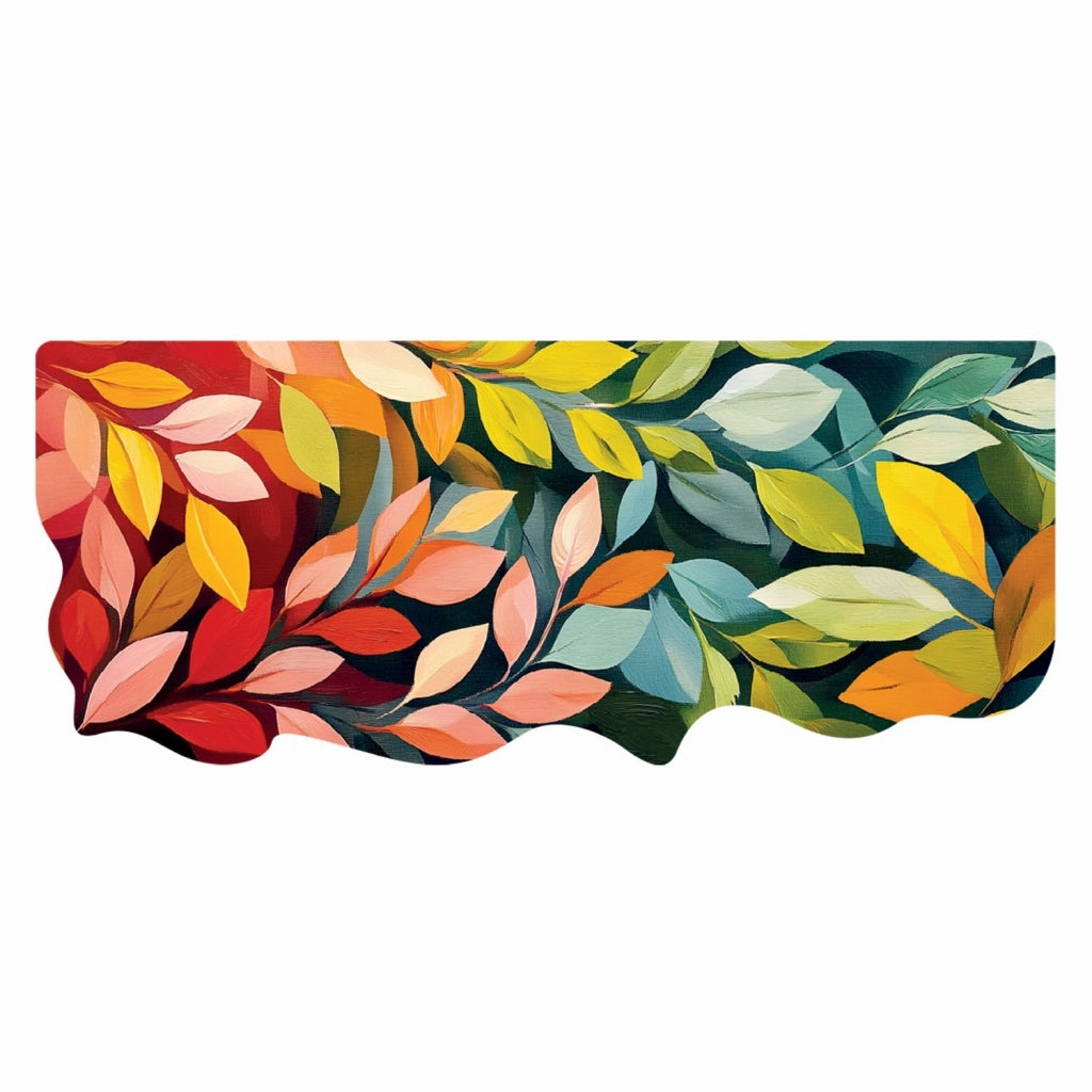 Tappeto Casa Cucina Pvc Stampa Digitale HD Colori Accesi Moderno Lavabile Antimacchia 50x120 cm