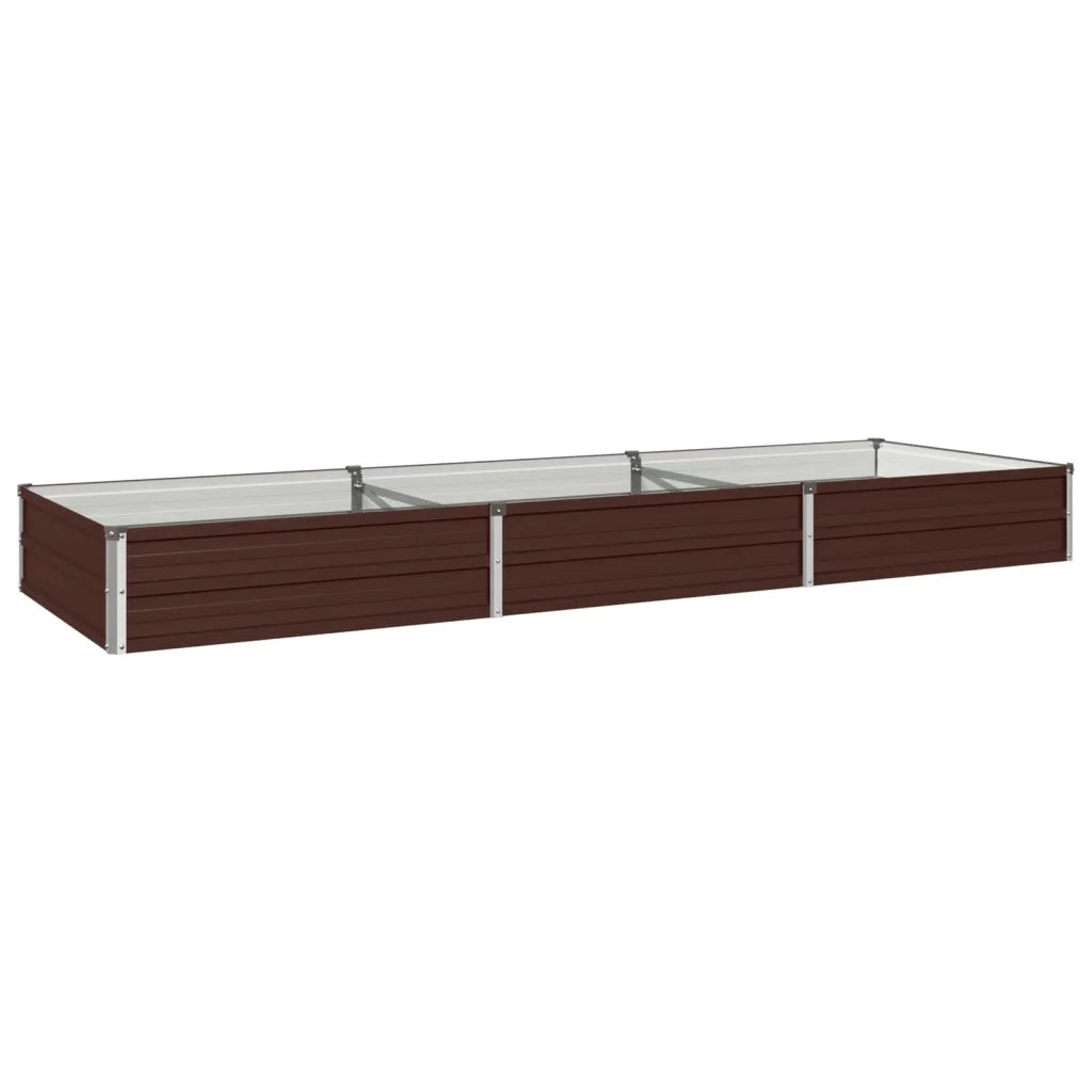 Letto rialzato da giardino Marrone 240 x 80 x 24 cm 8006487