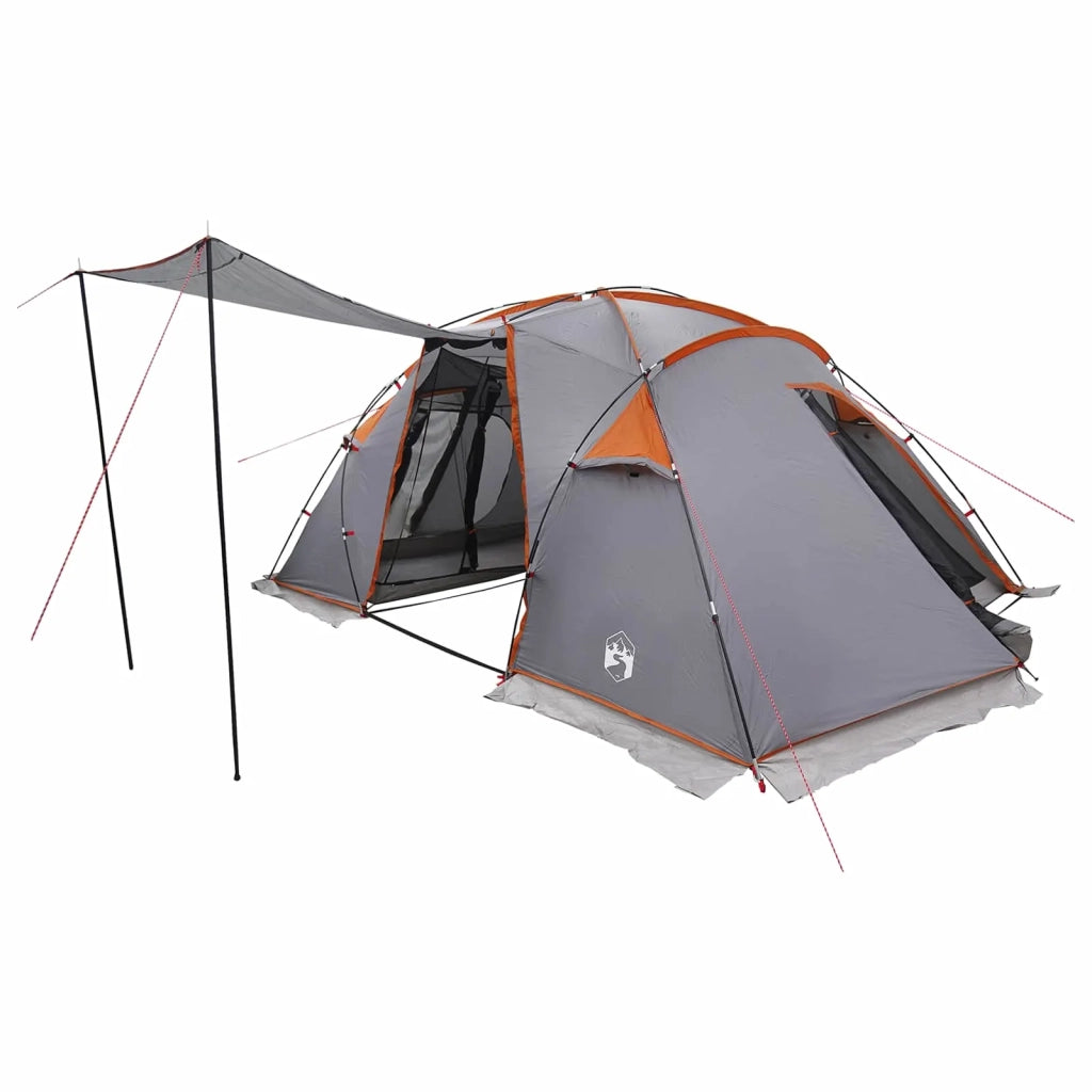 Tenda a tunnel Grigio e arancione 520 x 260 x 175 cm