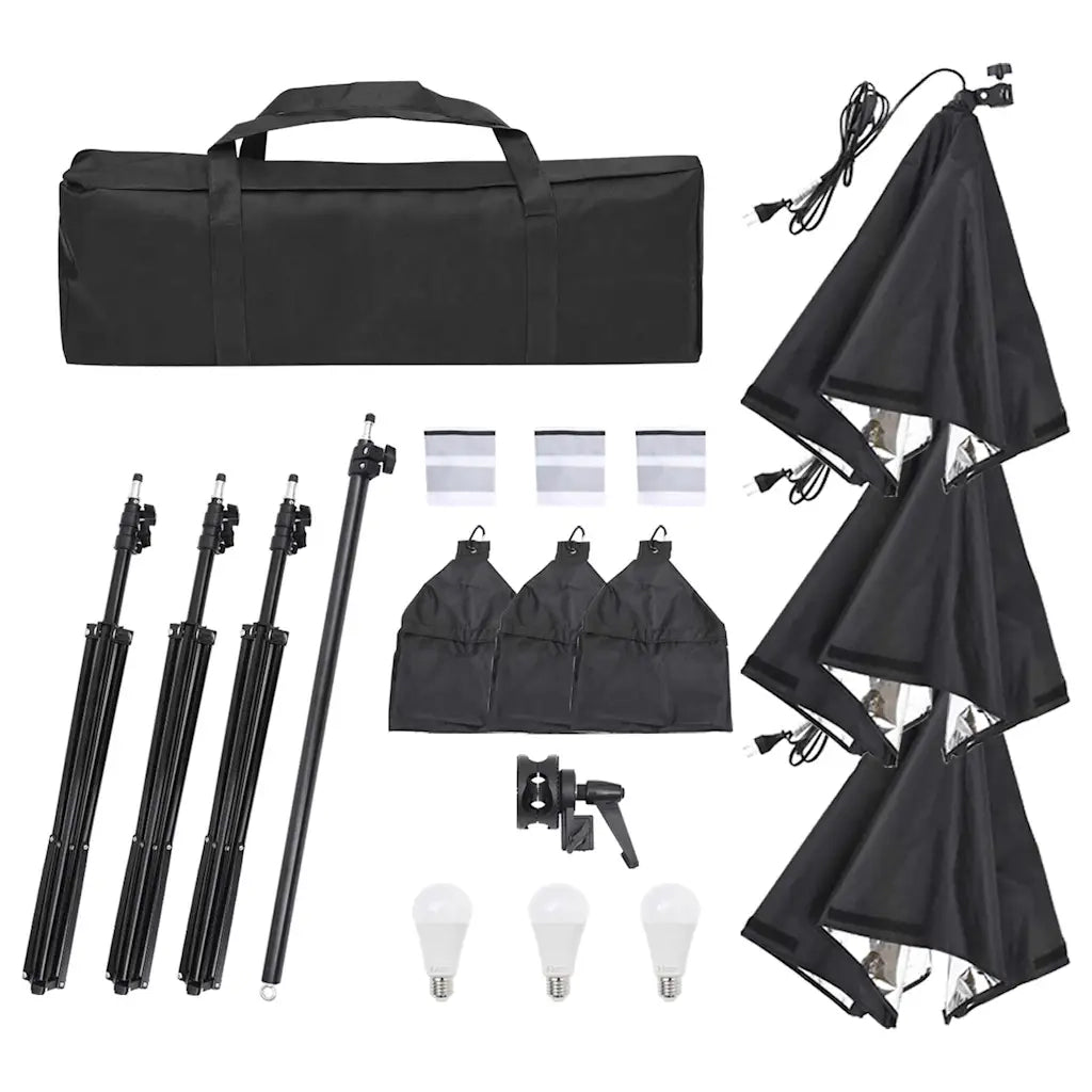 Kit di Illuminazione da Studio con Treppiedi e Softbox CFW7063720