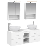 Set di mobili per il bagno 5 pcs Bianco 3406959